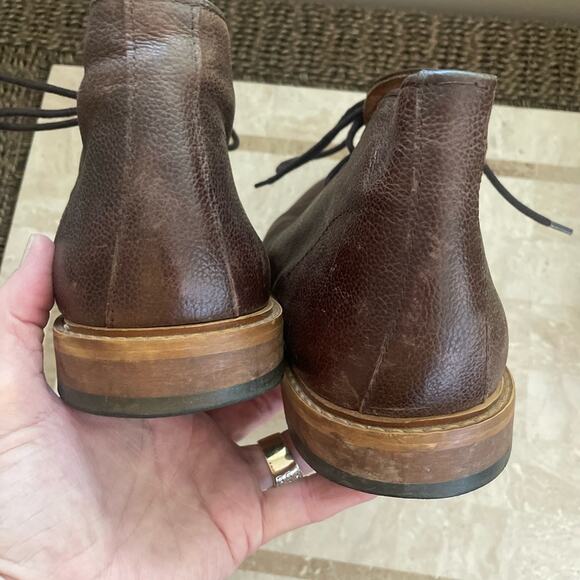 Supply Lab  “Eli” brown leather chukka boot - Picture 3 of 9
